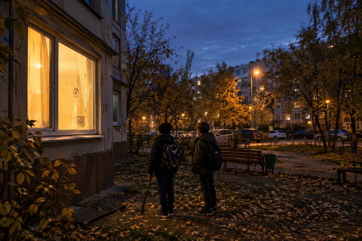 В Белгороде нашли школьников, стучавших палками в окна дома на улице 5 Августа
