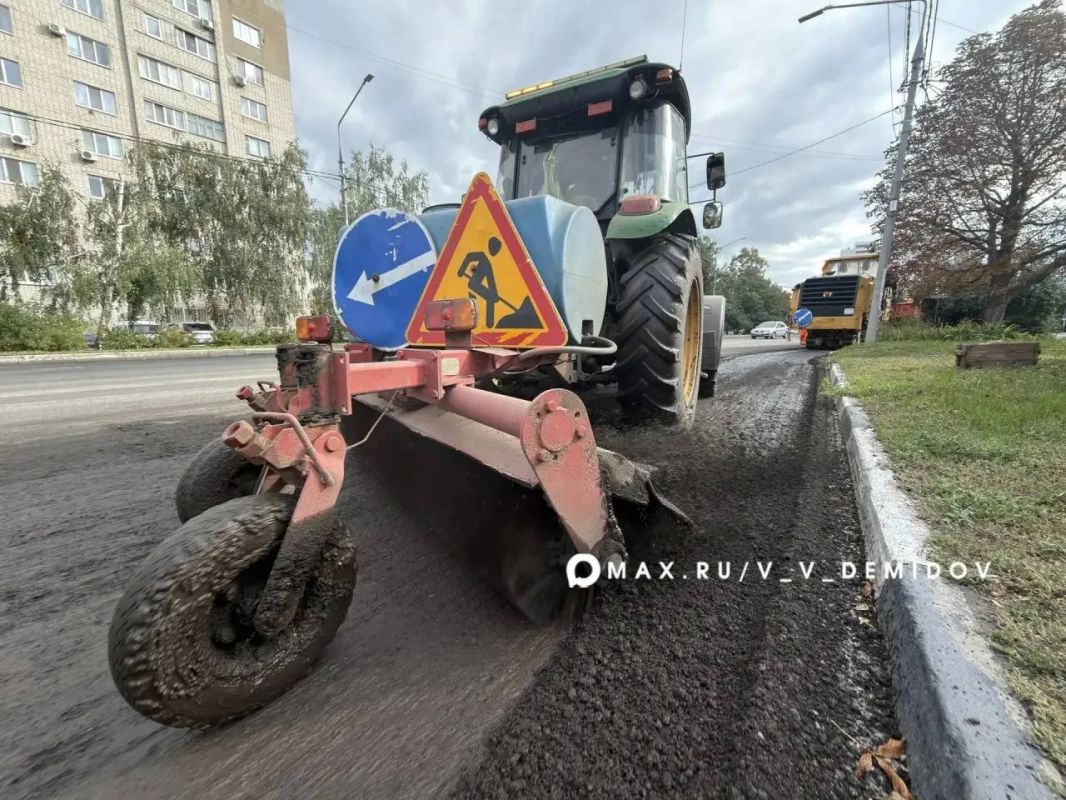 Старый асфальт в Белгороде планируют пустить на временный ремонт дорог