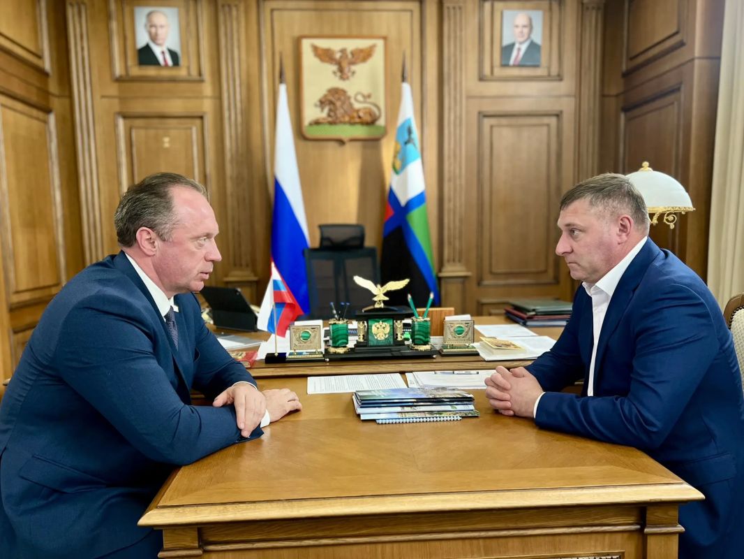 Александр Шуваев: Сегодня провёл рабочую встречу с депутатом Государственной Думы Сергеем Сергеевичем Антошиным