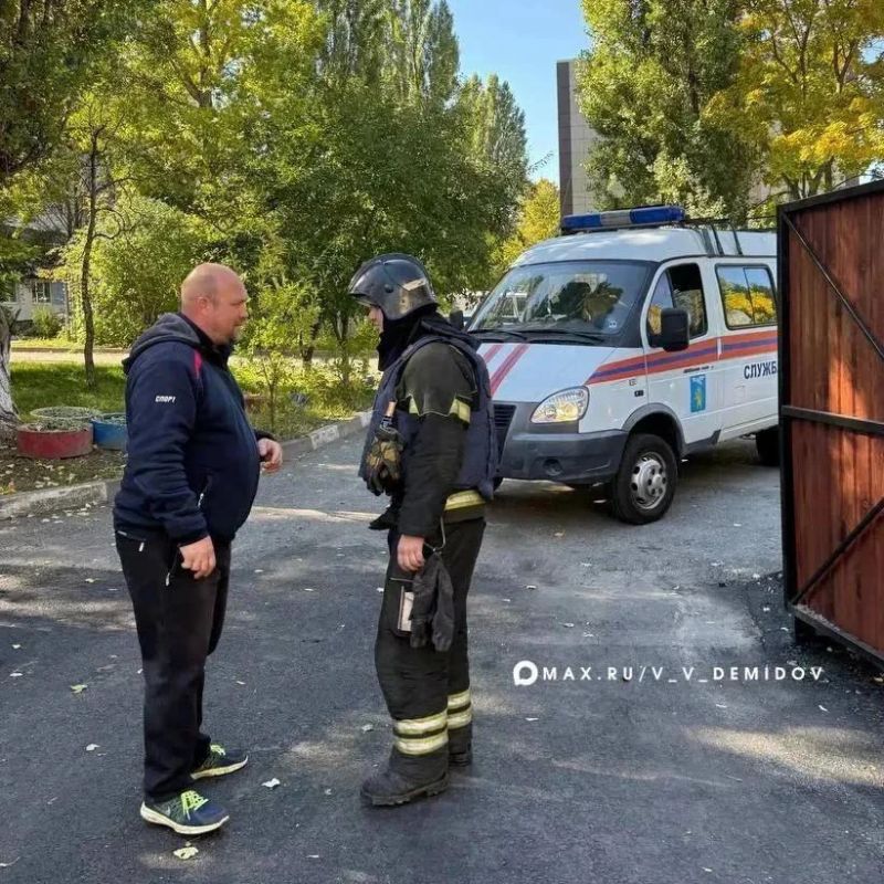 Из-за атаки беспилотника в Белгороде повреждён детский сад Из-за атаки беспилотника в Белгороде повреждён детский сад