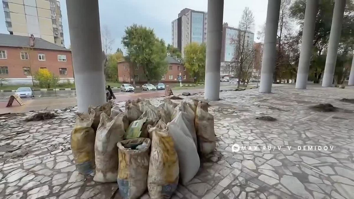 Валентин Демидов: Приступили к ремонту входной группы Белгородского Дворца детского творчества