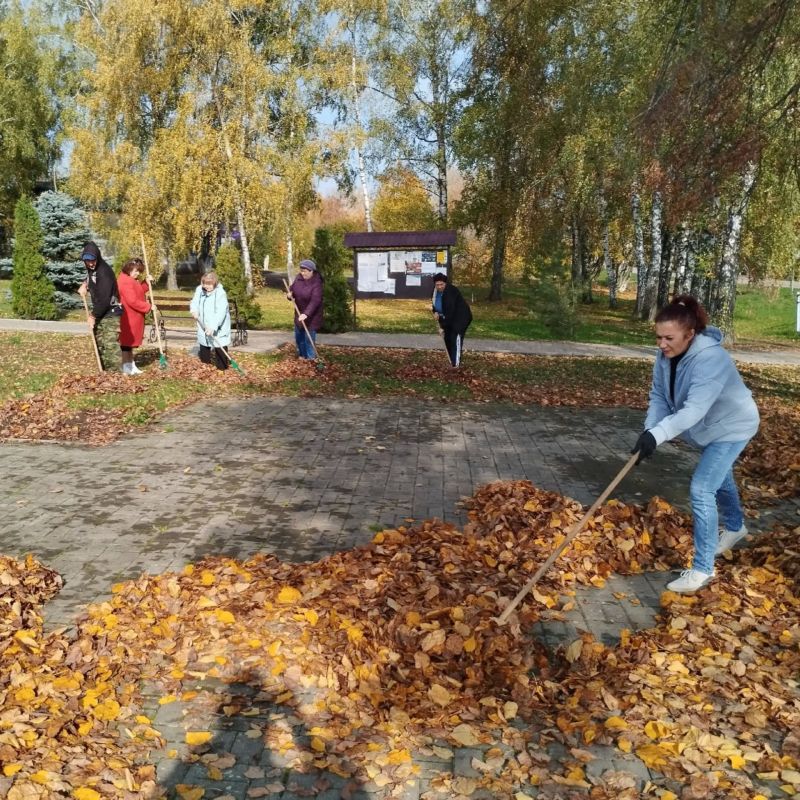 В Корочанском округе продолжается осенний этап месячника добровольного служения В Корочанском округе продолжается осенний этап месячника добровольного служения