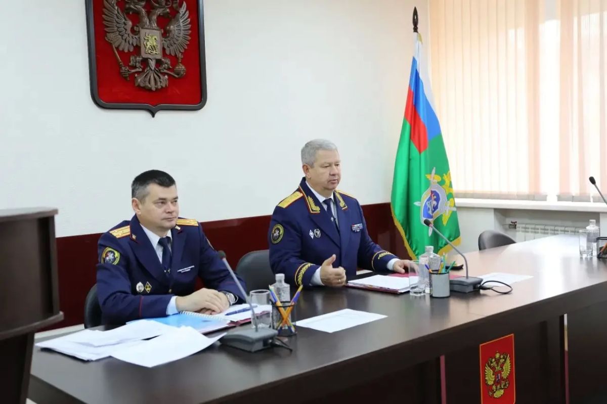 В следственном управлении состоялось расширенное заседание коллегии, на котором подведены итоги работы за 9 месяцев 2026 года