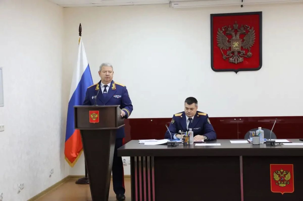 В следственном управлении состоялось расширенное заседание коллегии, на котором подведены итоги работы за 9 месяцев 2026 года В следственном управлении состоялось расширенное заседание коллегии, на котором подведены итоги работы за 9 месяцев 2026 года