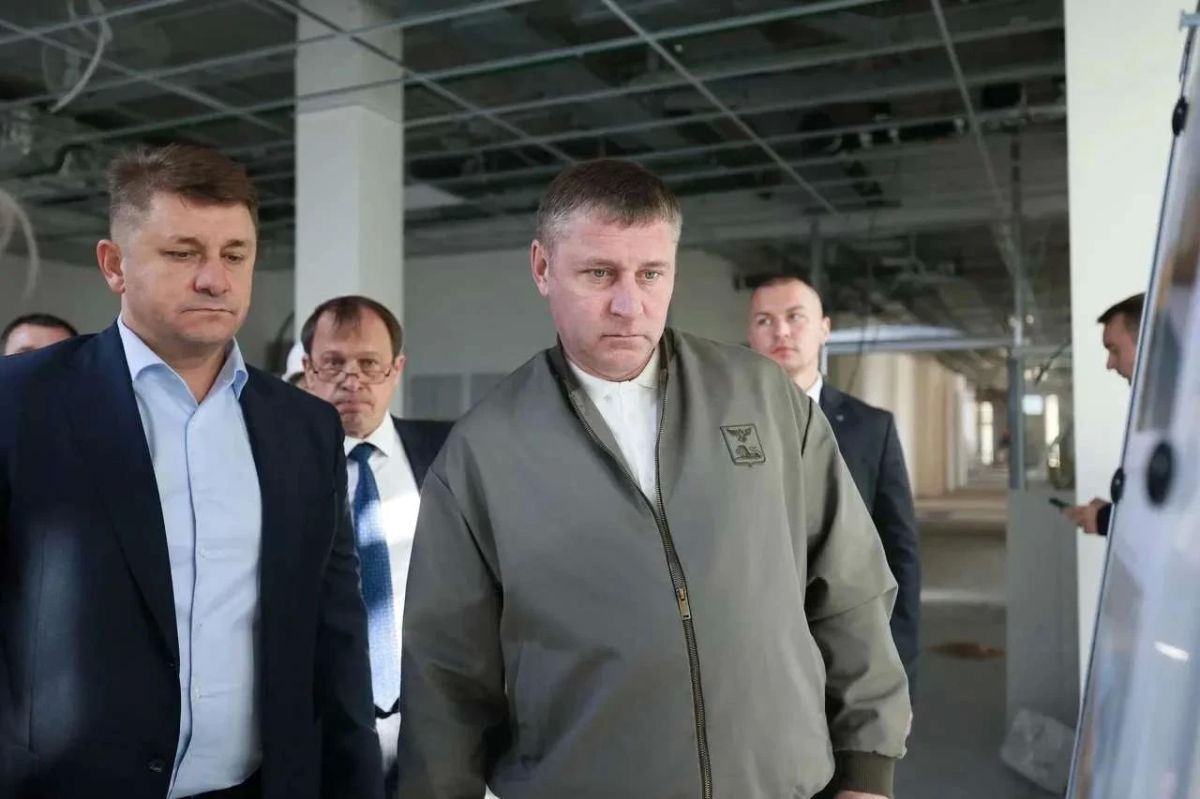 Новая белгородская школа «Пифагор» готова на 75% Новая белгородская школа «Пифагор» готова на 75%