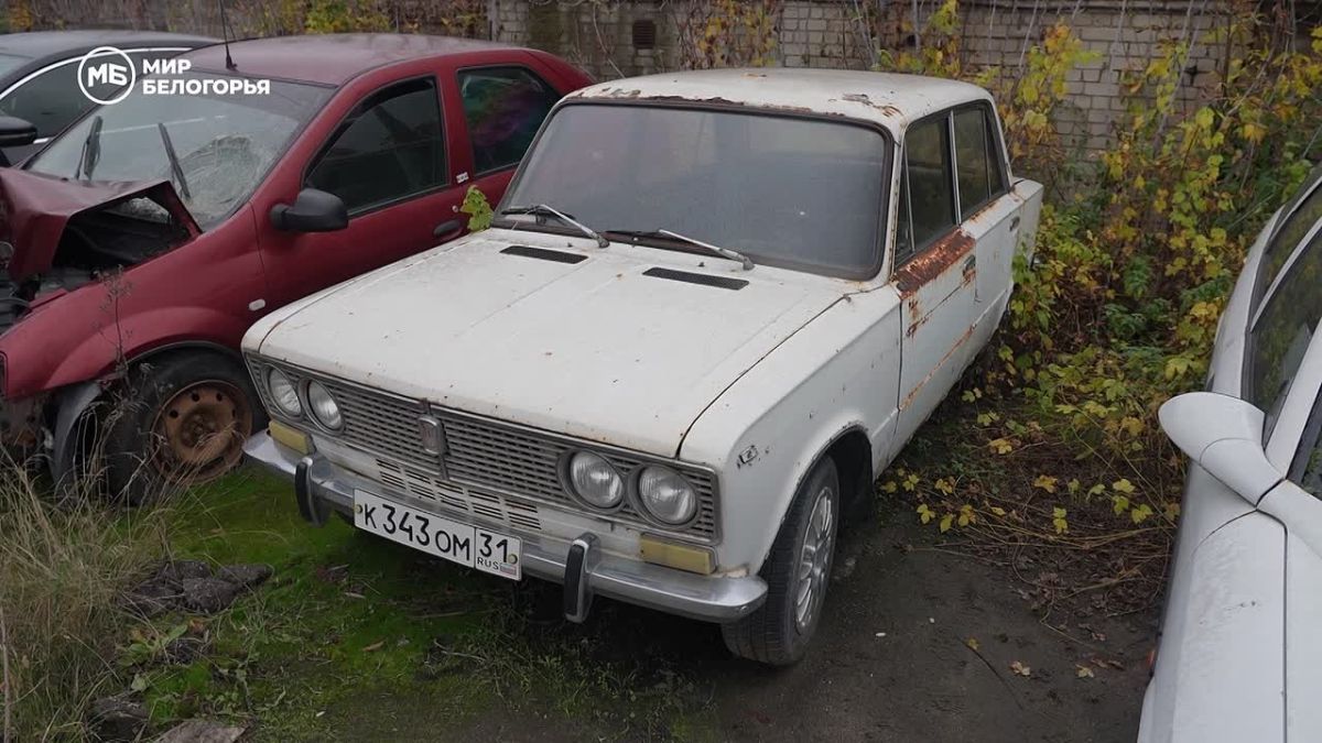 В Белгороде с начала года нашли 371 брошенный автомобиль