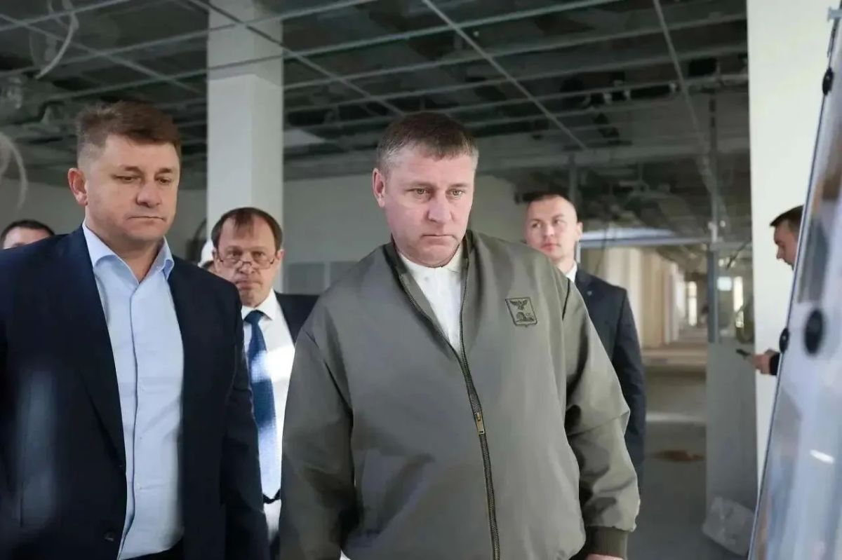 Строительство математической школы «Пифагор» в Белгороде завершено более чем на 75% Строительство математической школы «Пифагор» в Белгороде завершено более чем на 75%