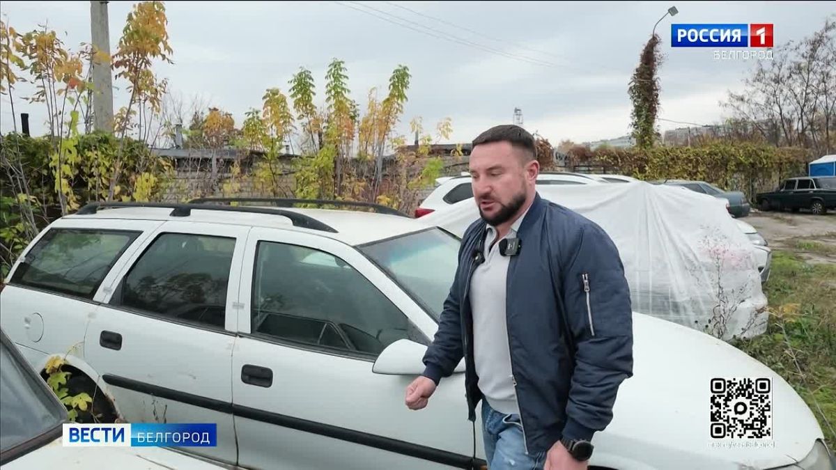371 брошенное авто отправили на спецстоянку в Белгороде с начала года