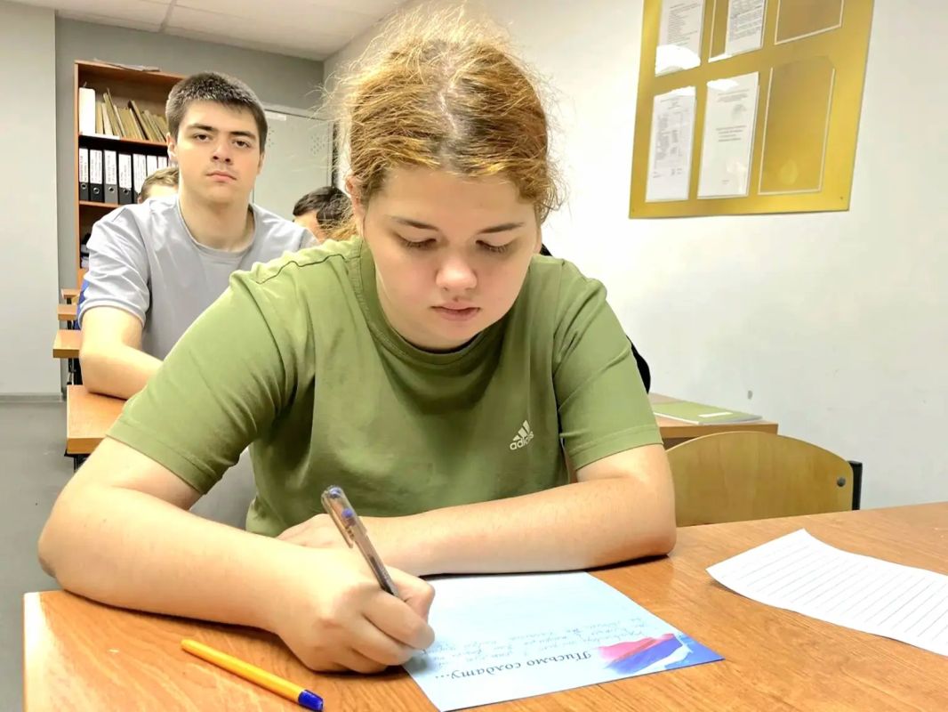Акция «Письмо солдату»: слова поддержки из родного дома Акция «Письмо солдату»: слова поддержки из родного дома