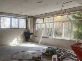 В Белгороде идёт капремонт здания начальной школы лицея № 10