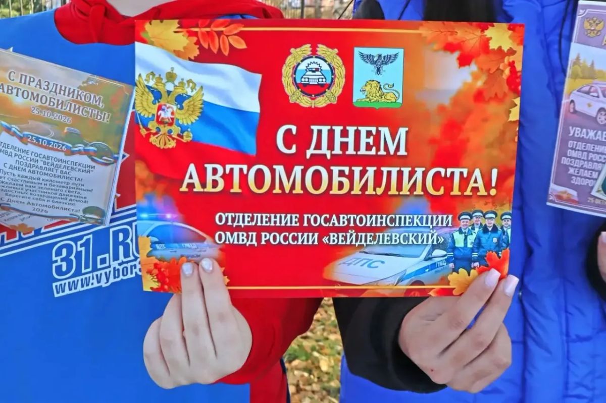 Белгородские автоинспекторы и волонтеры организовали акцию «Открытка от инспектора ДПС»! Белгородские автоинспекторы и волонтеры организовали акцию «Открытка от инспектора ДПС»!