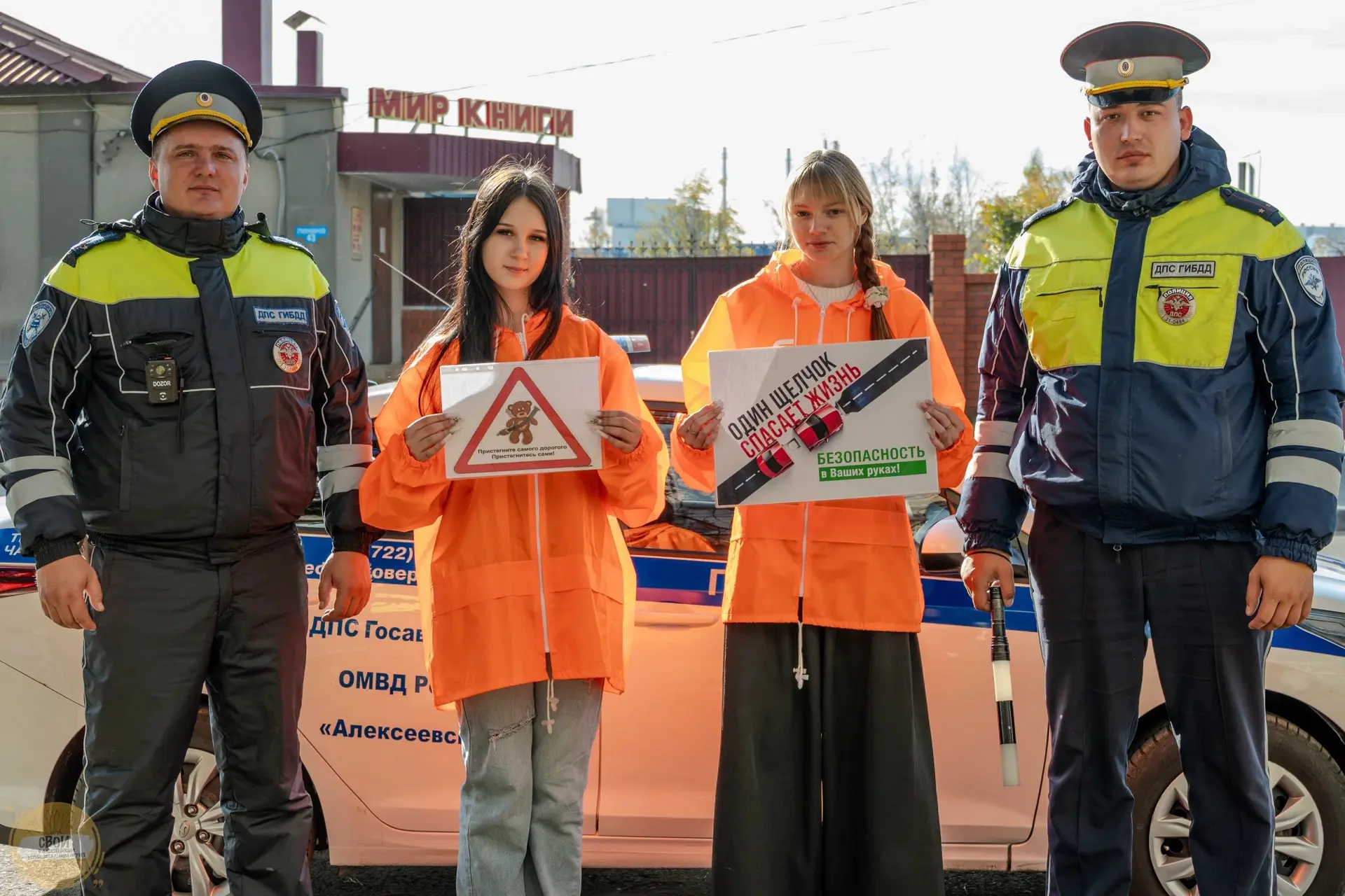 Здравствуйте. На улицах Алексеевского округа прошла профилактическая акция #ПристегнитеСамоеДорогое
