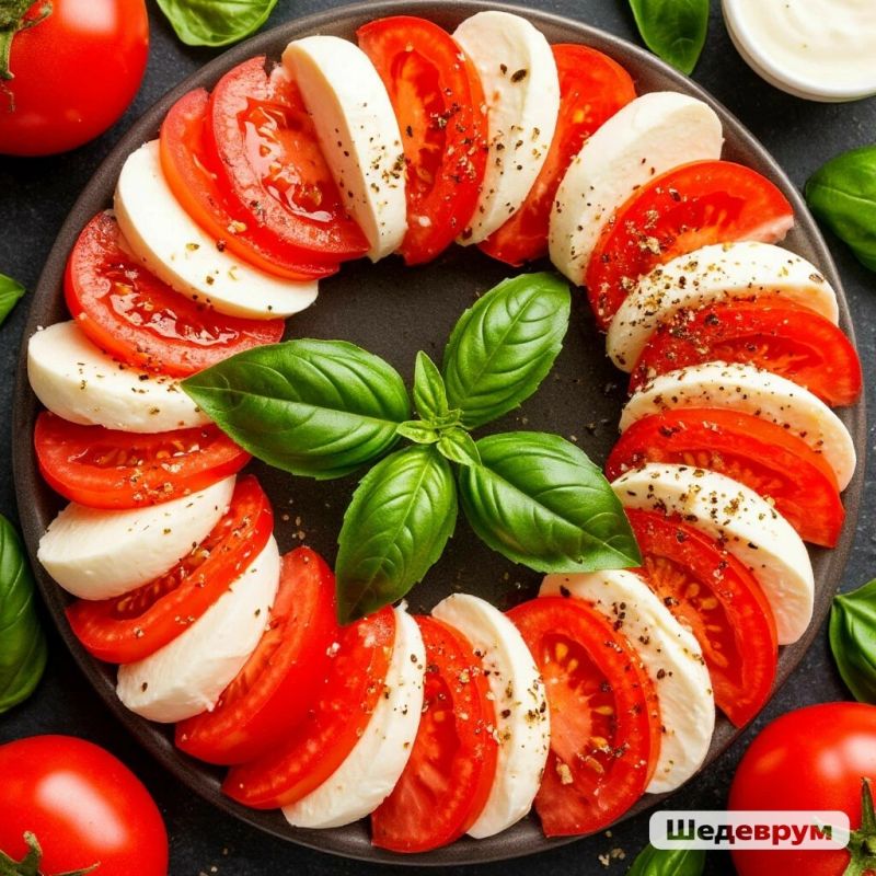 Летний вкус: как правильно приготовить салат Капрезе