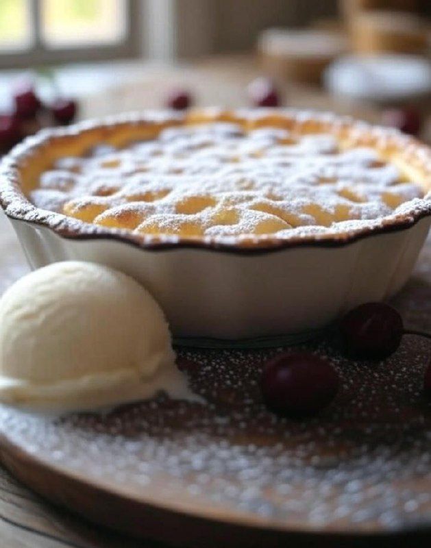 Вишнёвый клафути: французский десерт, который обязательно стоит попробовать