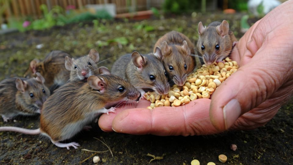 Как горох стал настоящим оружием против мышей на даче